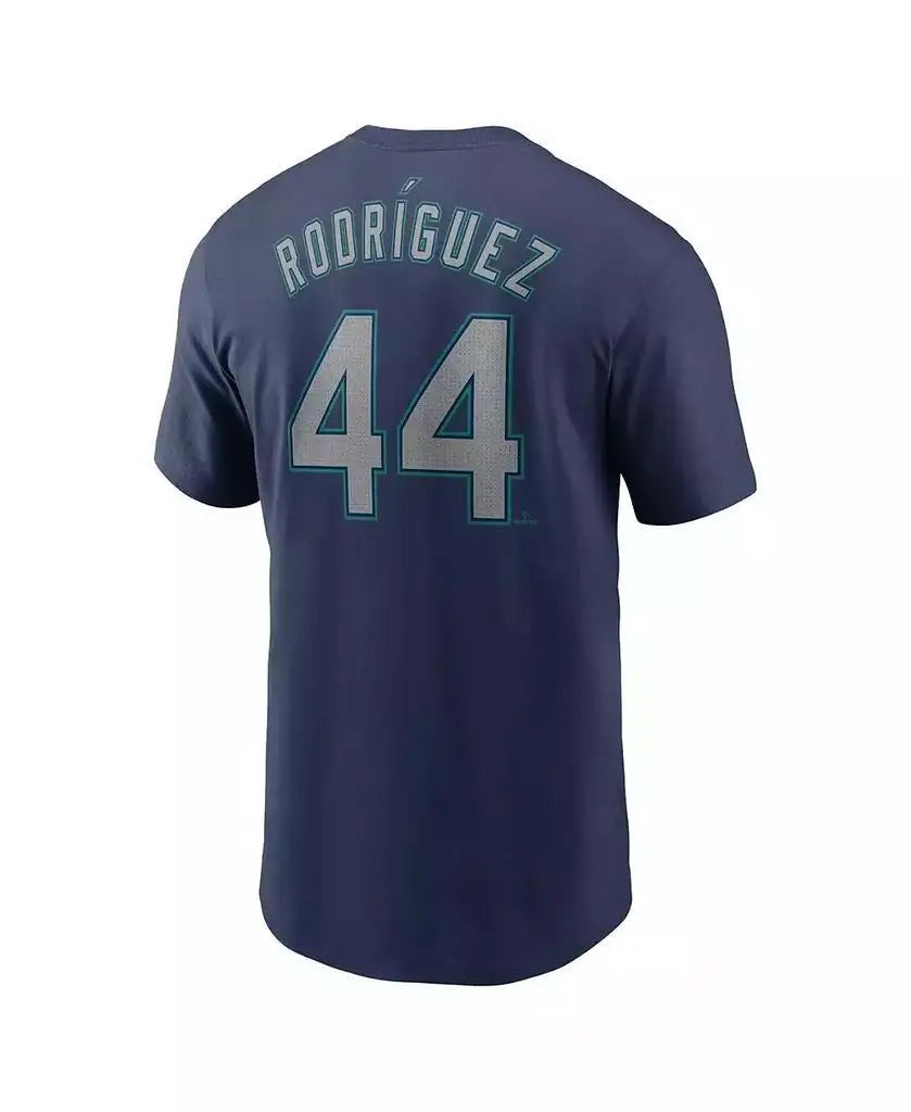 Nike | Big Boys and Girls Julio Rodríguez Navy Seattle Mariners Home Player Name Number T-Shirt