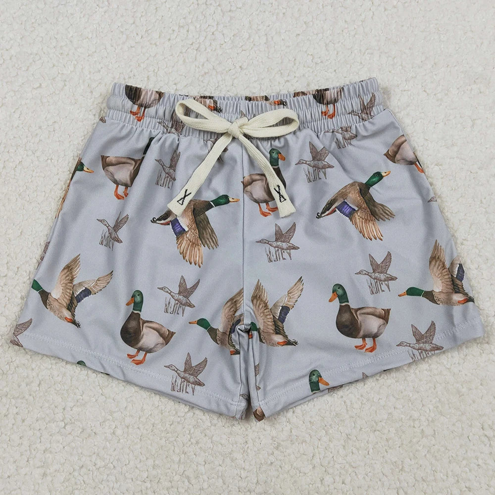 New Fashion Baby Boys Swim Trunks Green Shark Trunks Swimsuits Swimwear Boutique Kids Swimsuits Boys Trunks Swimwear Wholesale