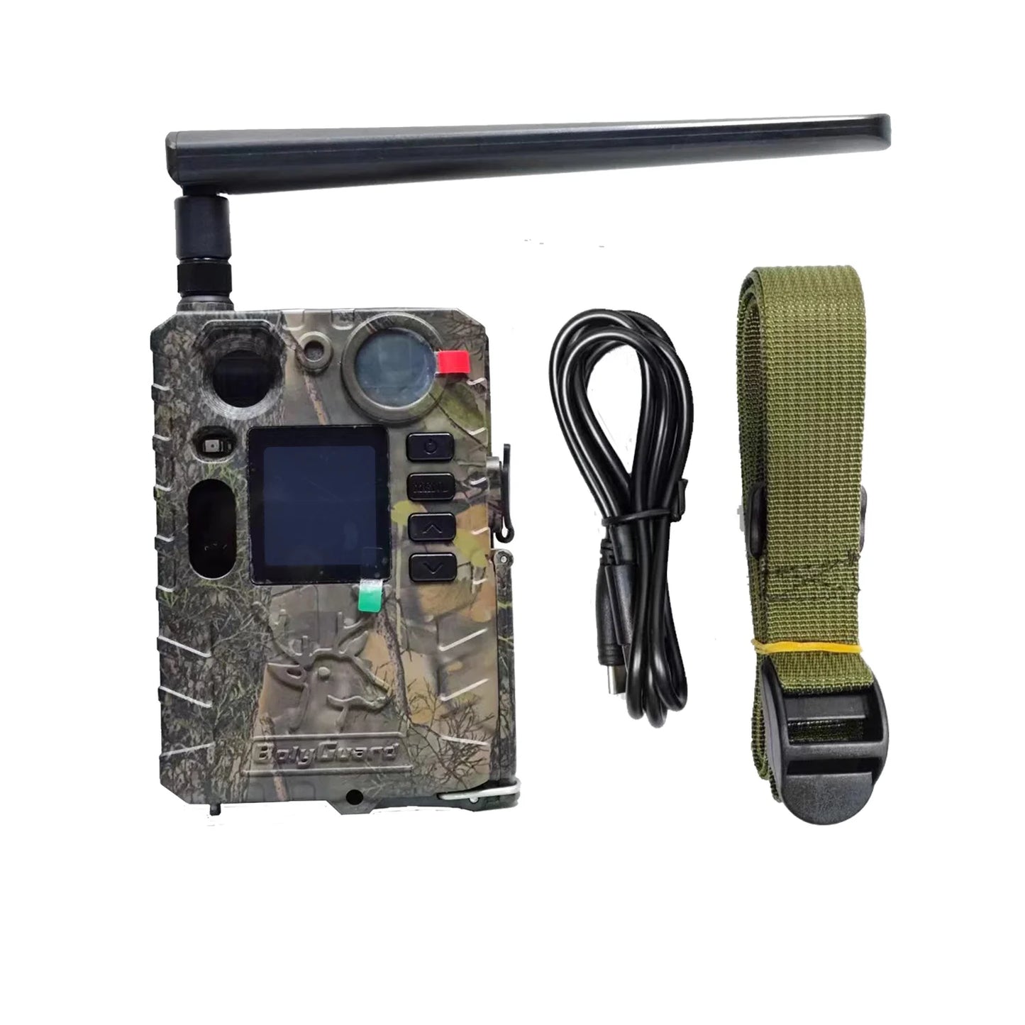 BolyGuard 2025 BG410-M(S) 4K FHD 37MP Trail Camera 940nm IR Night Vision, 4G Wireless, Outdoor Hunting Camera+gift 32GB TF