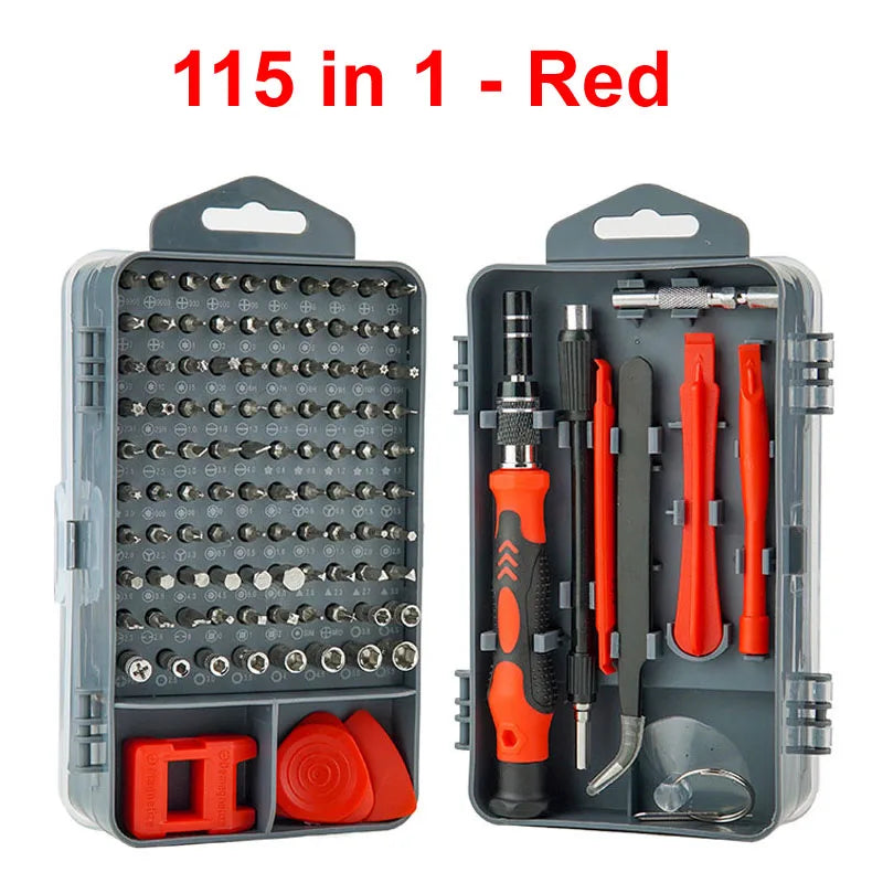 Labor-Saving Ratchet Screwdriver Set Household Combination Toolbox Hardware Magnetic Screw Driver Kit Bits Torx Screwdrivers