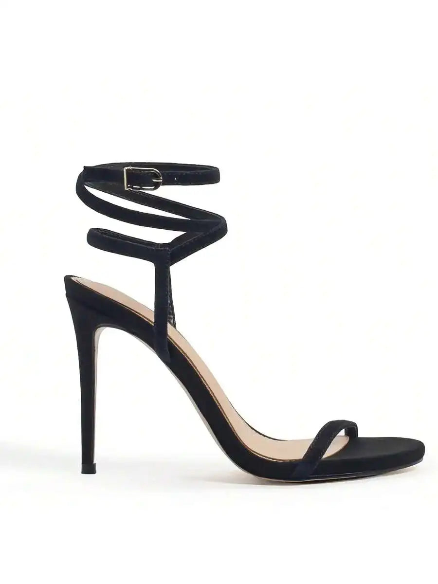 Women Strappy Ankle Strap High Heel Sandals For Party Dress Summer