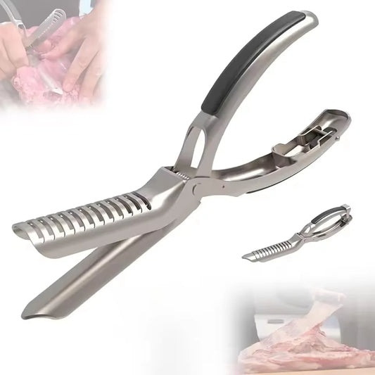 Stainless Steel Rib Membrane Remover Prep Tool Easy Peeling Trimming BBQ Grilling Accessory