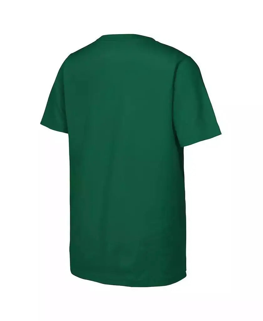 Outerstuff | Big Boys and Girls Kelly Green Philadelphia Eagles Super Bowl LIX Champions Retro Diamond T-Shirt