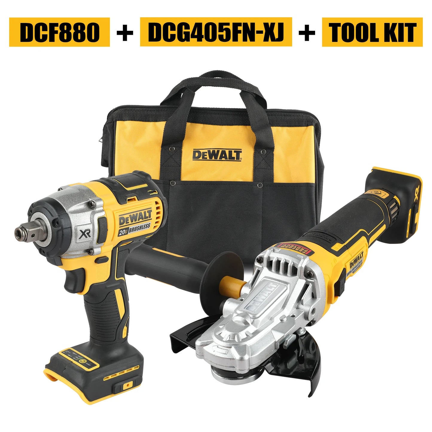 DeWalt Dcf405fn DeWalt 880 lithium battery brushless,Drill with Tool Kit Combination kit ﻿No battery