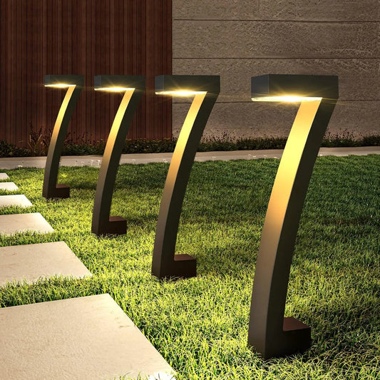 6Pack Bright Solar Outdoor Lights Pathway, 12 Hrs Solar Garden Lights, Auto On/Off for Outside Landscape Path Yard Walkway