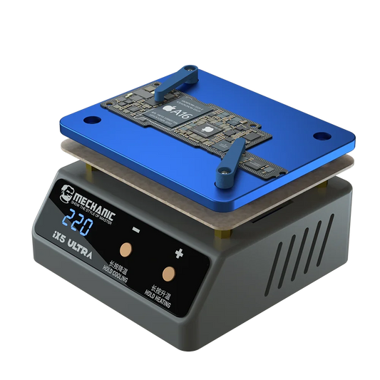 MECHANIC IX5 Ultra Universal Preheating Layering Platform for Motherboard Layering Tin Planting Glue Removal Heating Table Tool