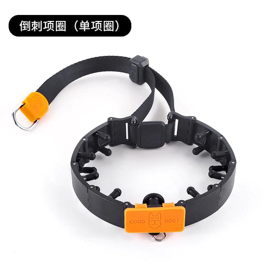 Large Dog Explosive Proof P-Chain Collar Doberman Pinscher Golden Retriever Dog Training Collar Pet Supplies Lea