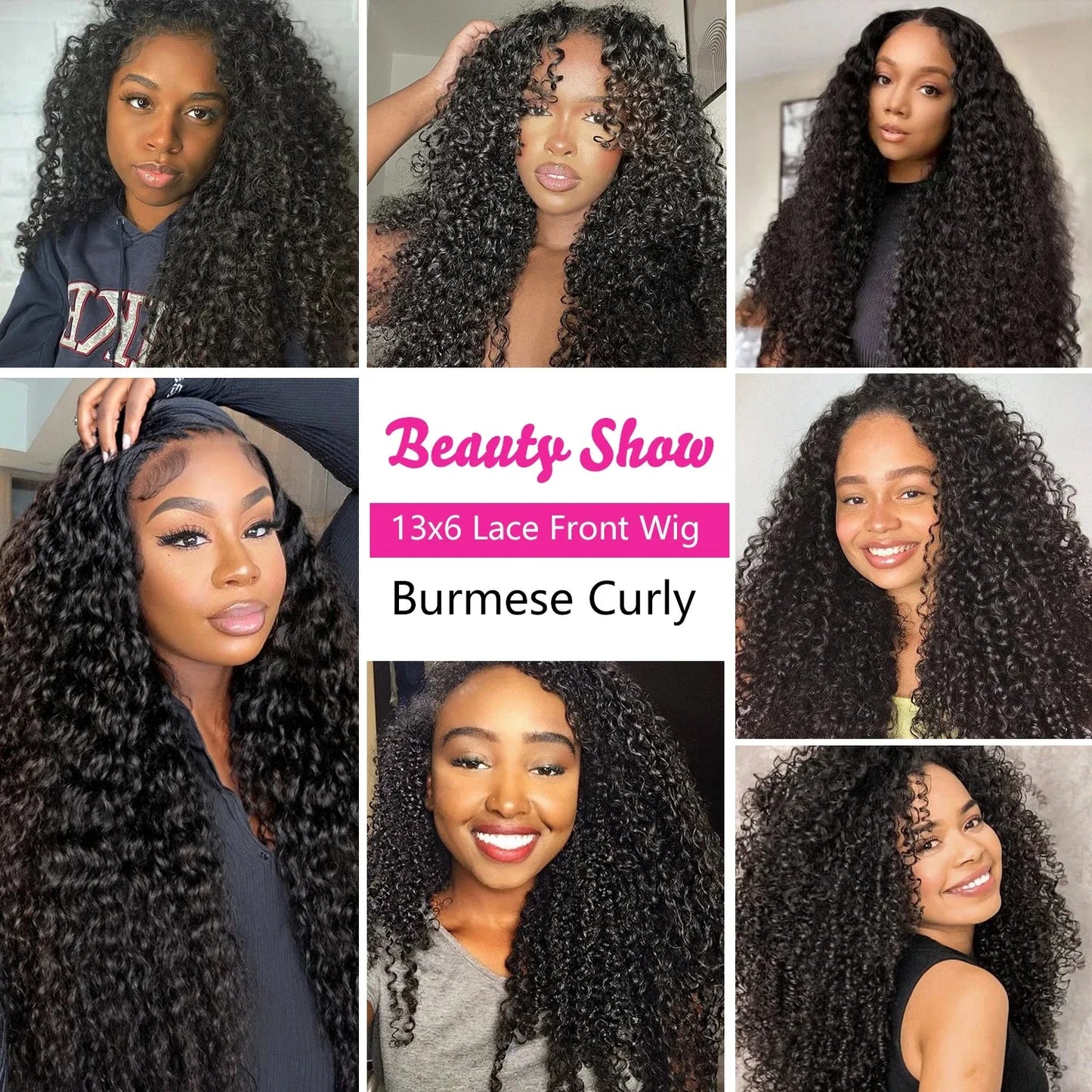 36 40Inch Burmese Curly 13x6 Hd Lace Front Human Hair Wig 250 Density Deep Wave 13x4 Lace Full Frontal Hair Wigs Vietnamese Hair