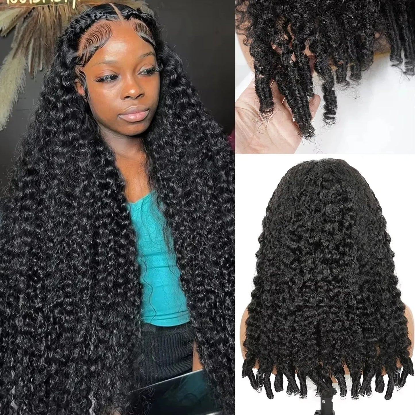 36 40Inch Burmese Curly 13x6 Hd Lace Front Human Hair Wig 250 Density Deep Wave 13x4 Lace Full Frontal Hair Wigs Vietnamese Hair