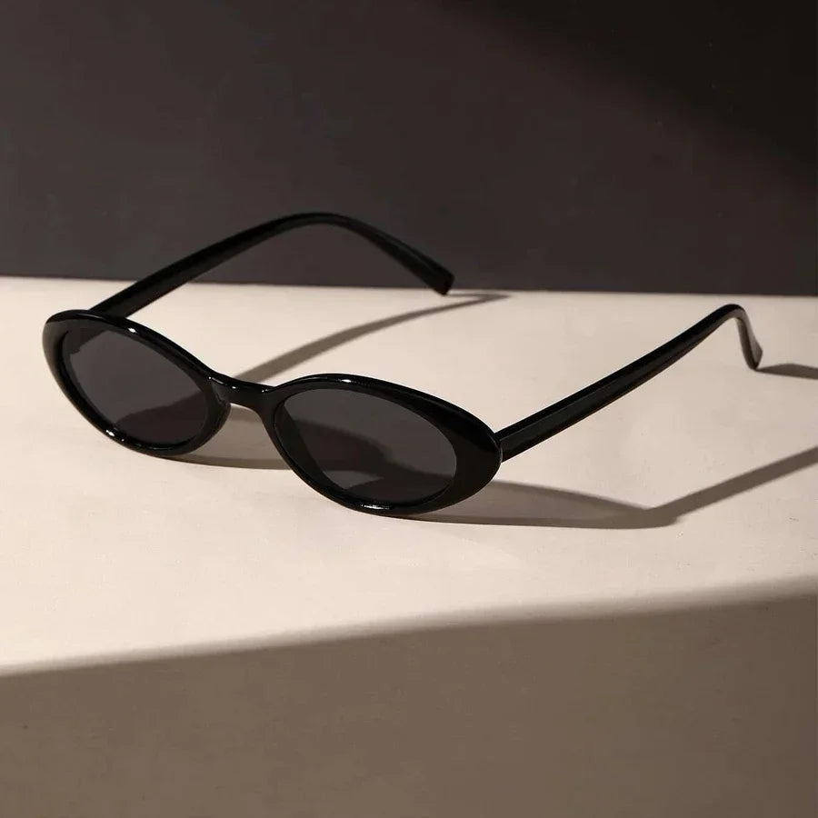 1pcs2026Sexy Small Oval Women's Sunglasses 2025 New Fashion Leopard Brown Hot Sun Glasses Female Retro Colorful Shade Eyeglass