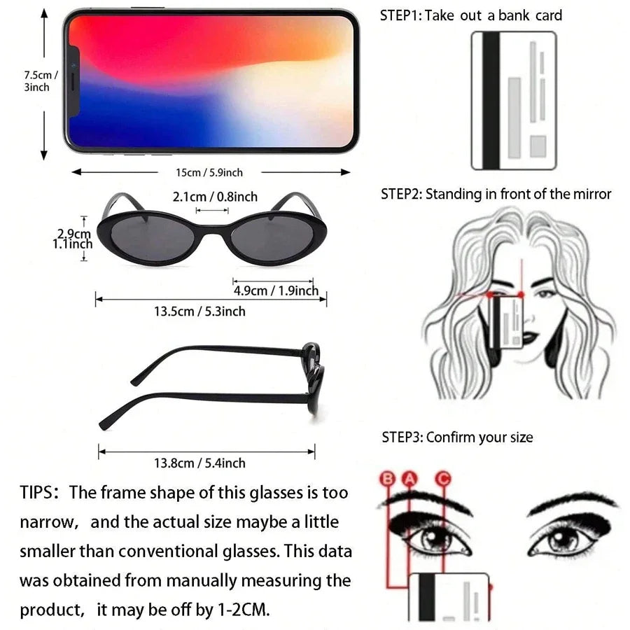 1pcs2026Sexy Small Oval Women's Sunglasses 2025 New Fashion Leopard Brown Hot Sun Glasses Female Retro Colorful Shade Eyeglass