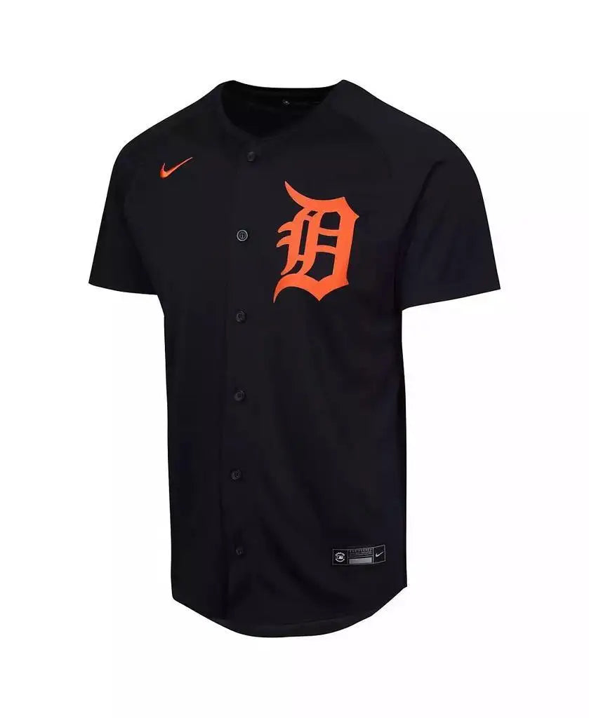 Nike | Big Boys and Girls Navy Detroit Tigers Alternate Limited Jersey