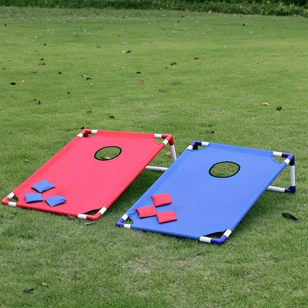 Throwing Game Sandbag Board Training Sandbag Throwing Toy Bouncing Game Board Set Outdoor Sports