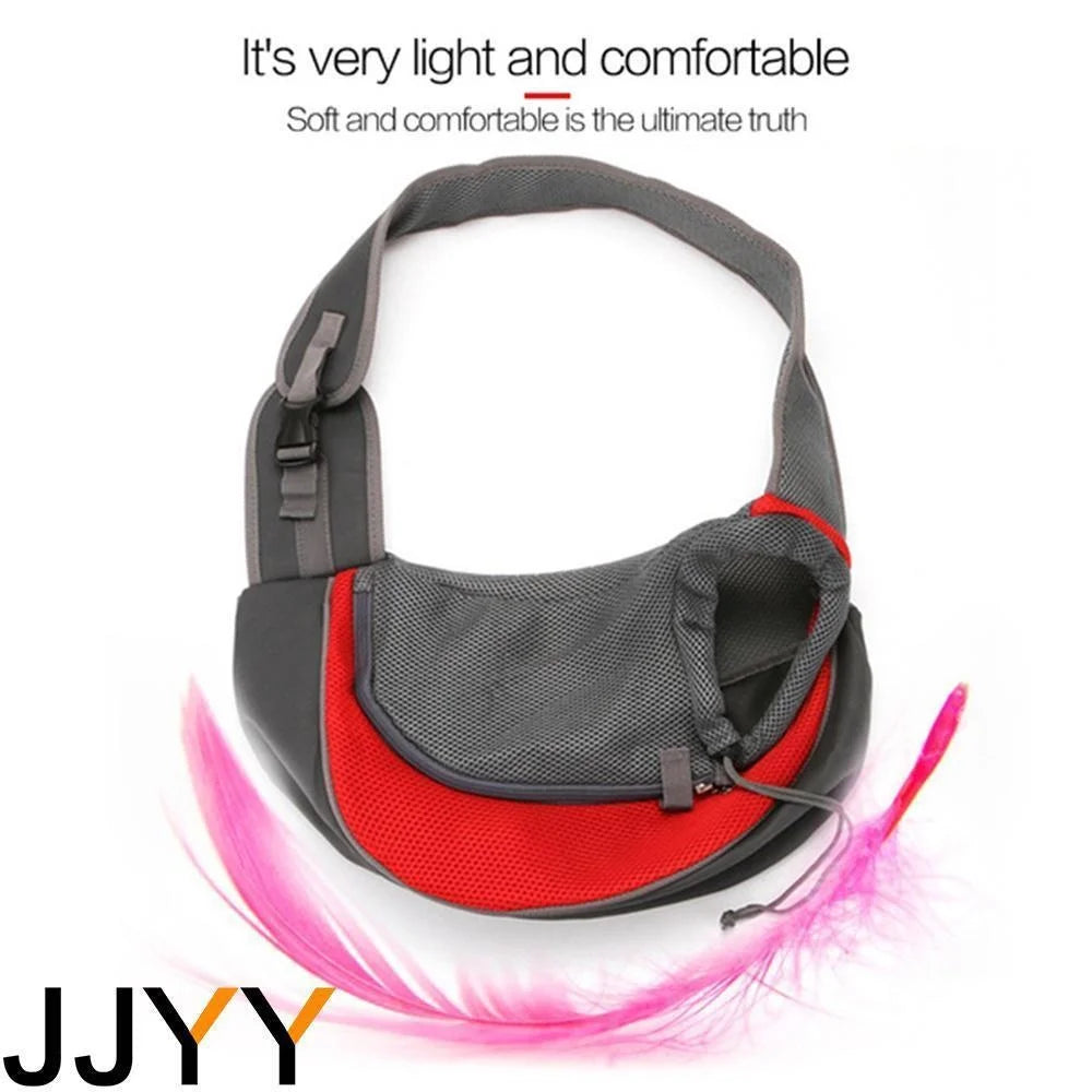 Pet Carrier Backpack Portable Dog Shoulder Bag for Travel Walking Outdoor Activities Breathable Design Large Capacity