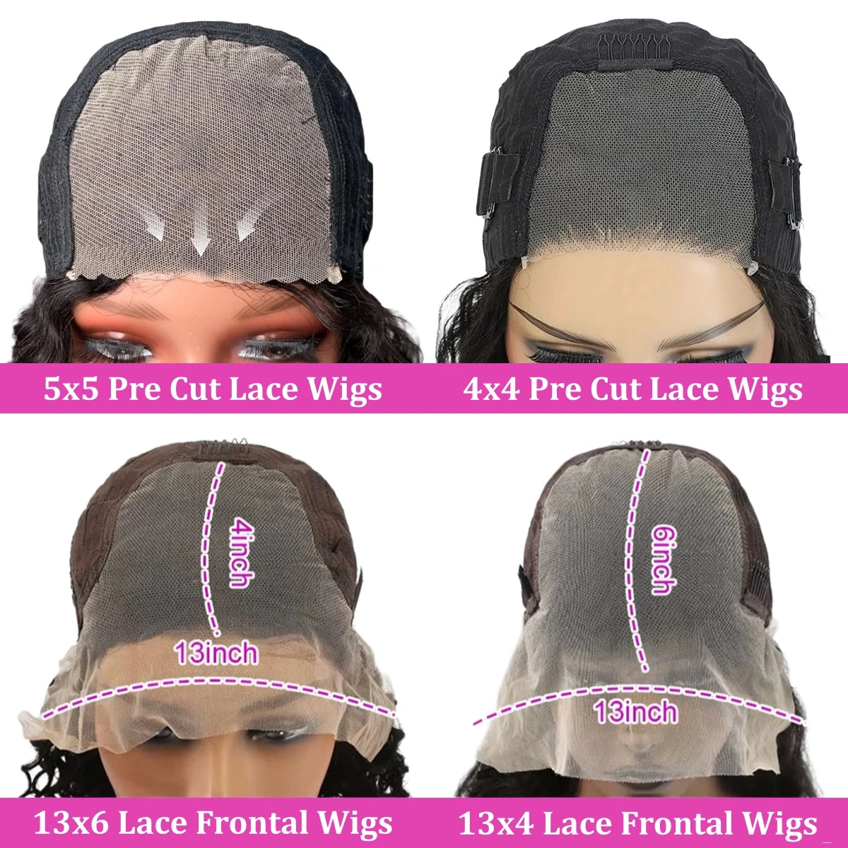 5X5 4X4 Glueless Body Wave Bob Wigs 13X4 13x6 HD Lace Frontal Wig Human Hair Natural Wave Wig Short Bob Wigs of Women