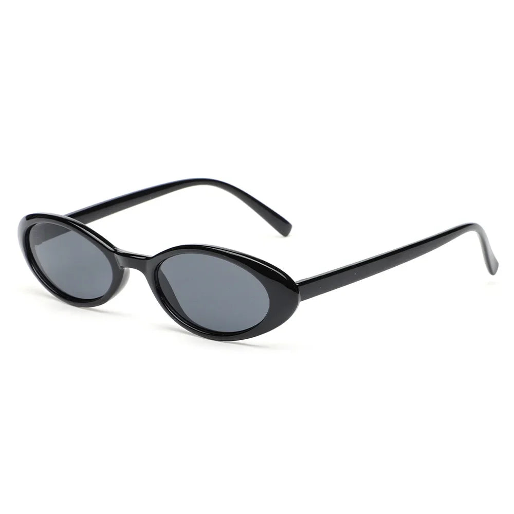 1pcs2026Sexy Small Oval Women's Sunglasses 2025 New Fashion Leopard Brown Hot Sun Glasses Female Retro Colorful Shade Eyeglass