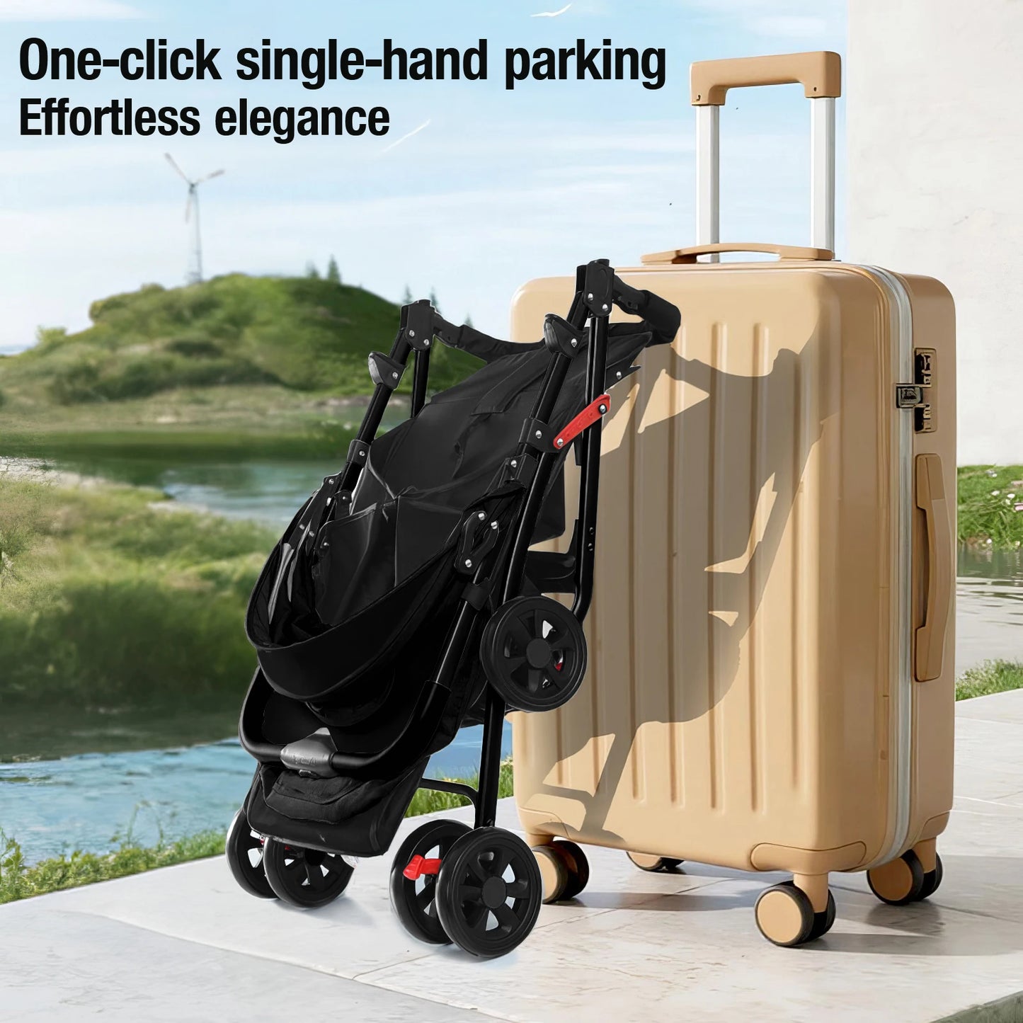 Stroller for Baby Pram Baby Stroller Light Stroller Baby Cars Baby Walker Baby Newborn Items Mother-Kids Multifunctional Infant