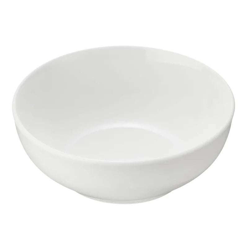 12-Piece White Stoneware Dinnerware Set 4 Dishwasher Microwave Safe Elegant Tableware Bowls Plates Ideal Formal Casual Use