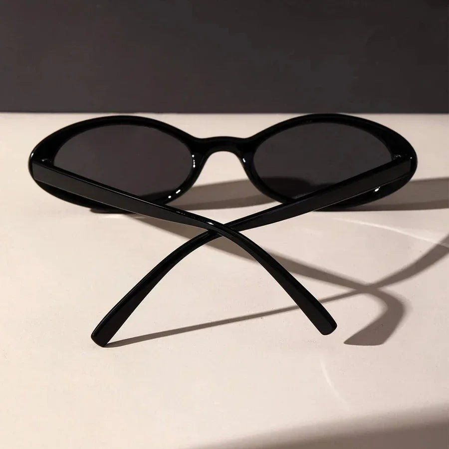 1pcs2026Sexy Small Oval Women's Sunglasses 2025 New Fashion Leopard Brown Hot Sun Glasses Female Retro Colorful Shade Eyeglass