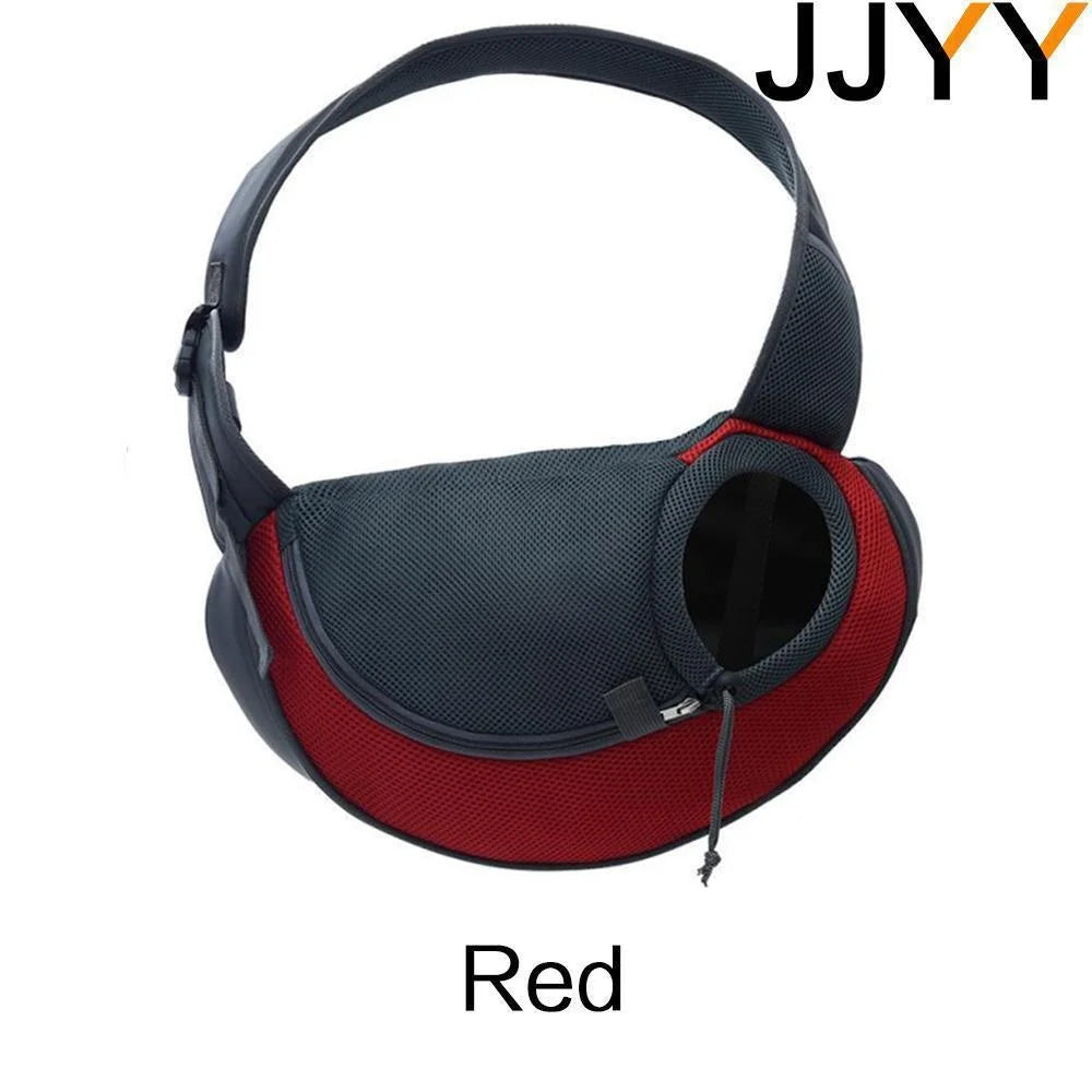 Pet Carrier Backpack Portable Dog Shoulder Bag for Travel Walking Outdoor Activities Breathable Design Large Capacity
