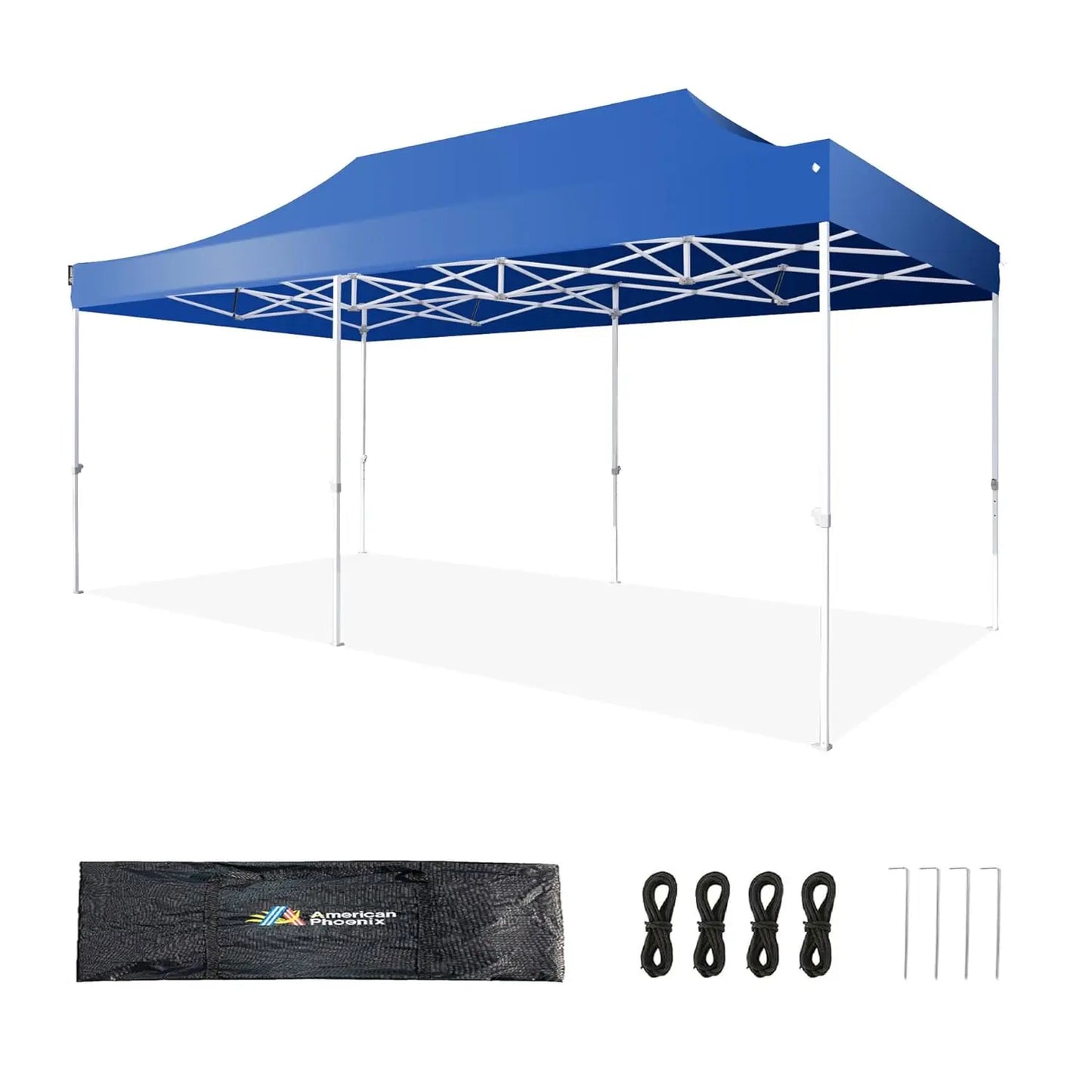10x20 Canopy Tent Pop Up Tent Canopies Portable Instant Commercial Heavy Duty Outdoor Market Shelter, Custom